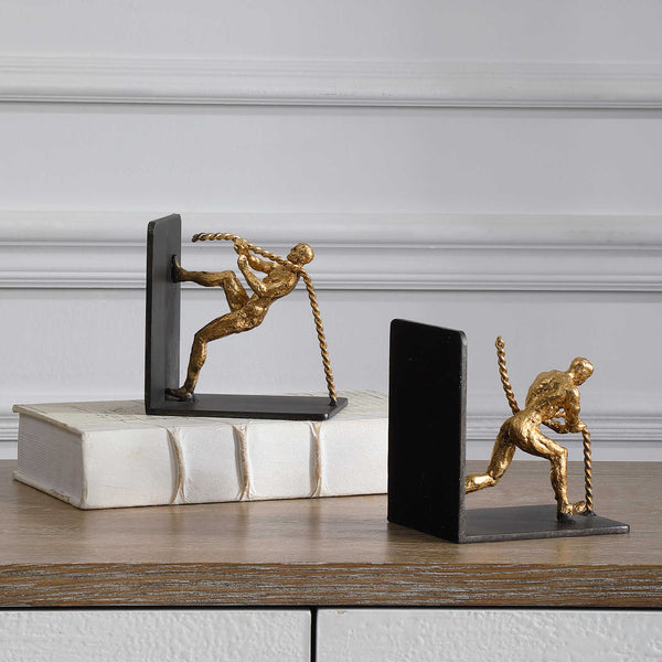 Denver Climbing Men Bookends