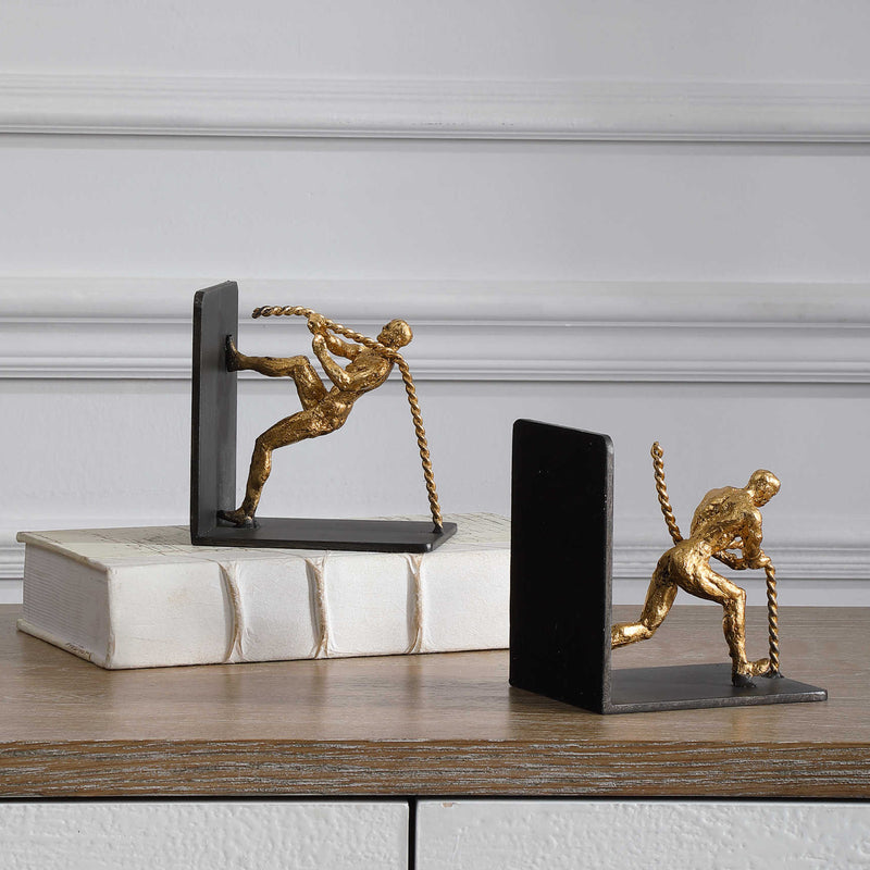 Denver Climbing Men Bookends